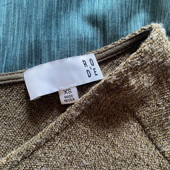 RO&DE Long Sleeved Sweater Dress - Picture 2 of 6